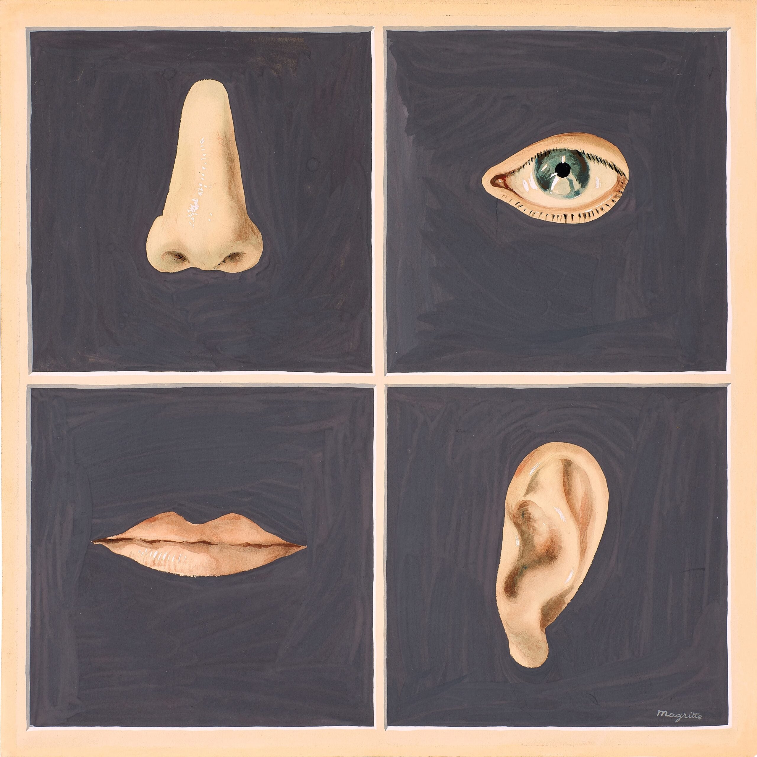 magritte la race blanche