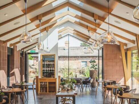 moor hall restaurant interiors