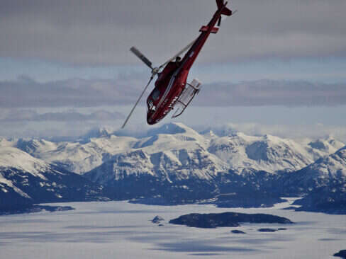 heli ski trip canada