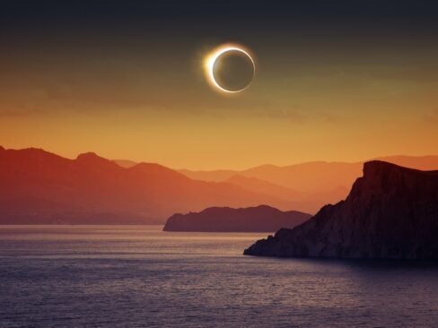 spain solar eclipse