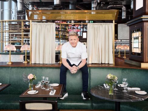 gordon ramsay collecting menus