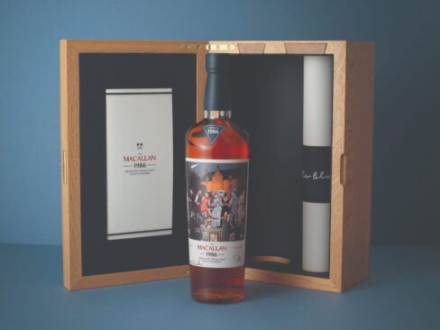 the macallan romantica 1986 collection