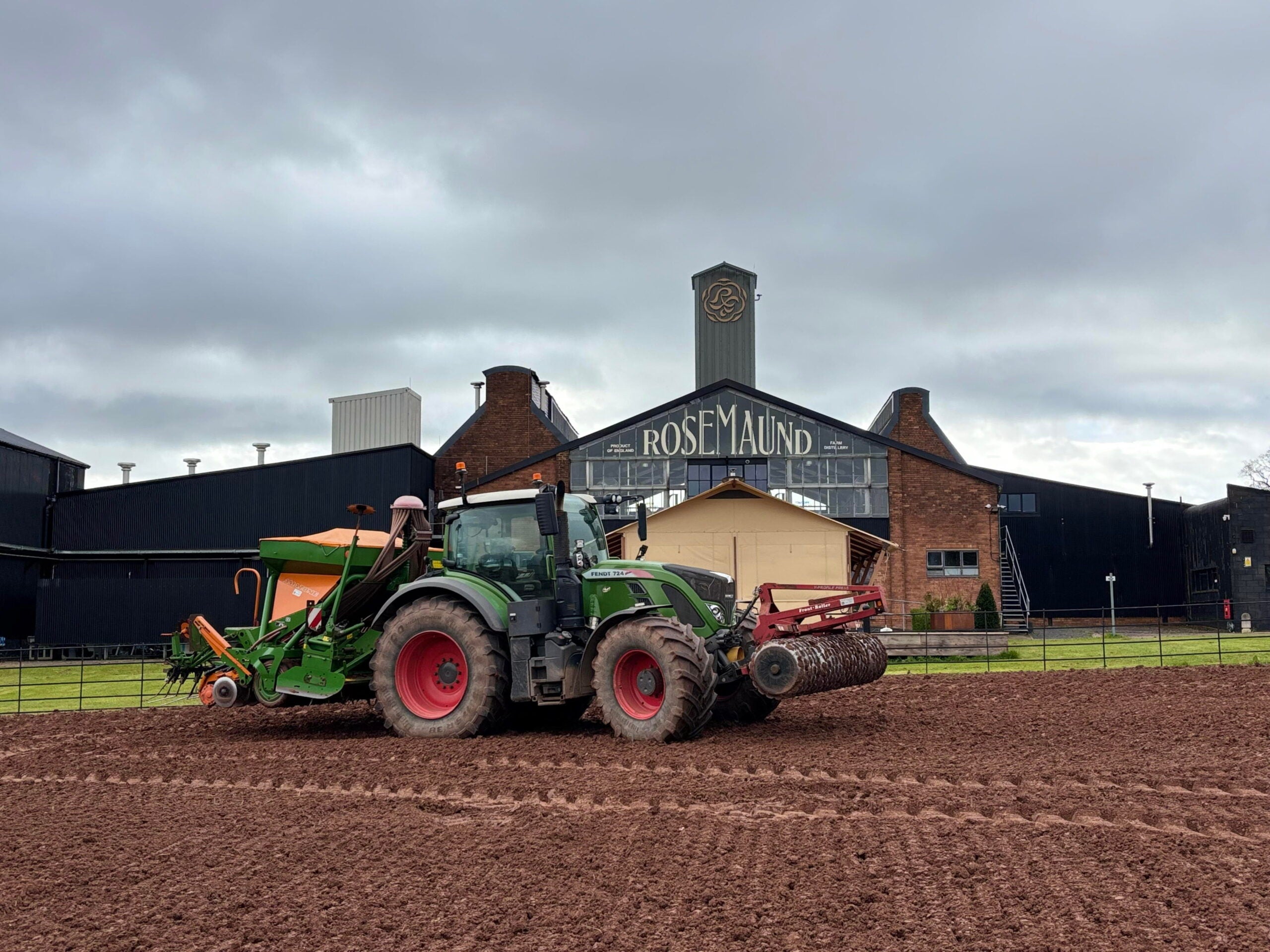 rosemaund whisky distillery tractor