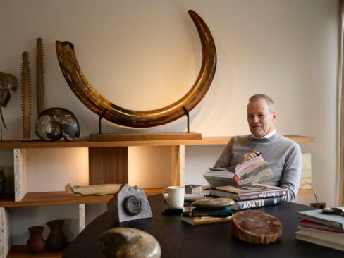 Ron Janssen fossil collector