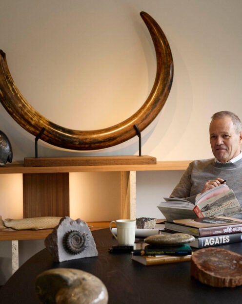 Ron Janssen fossil collector
