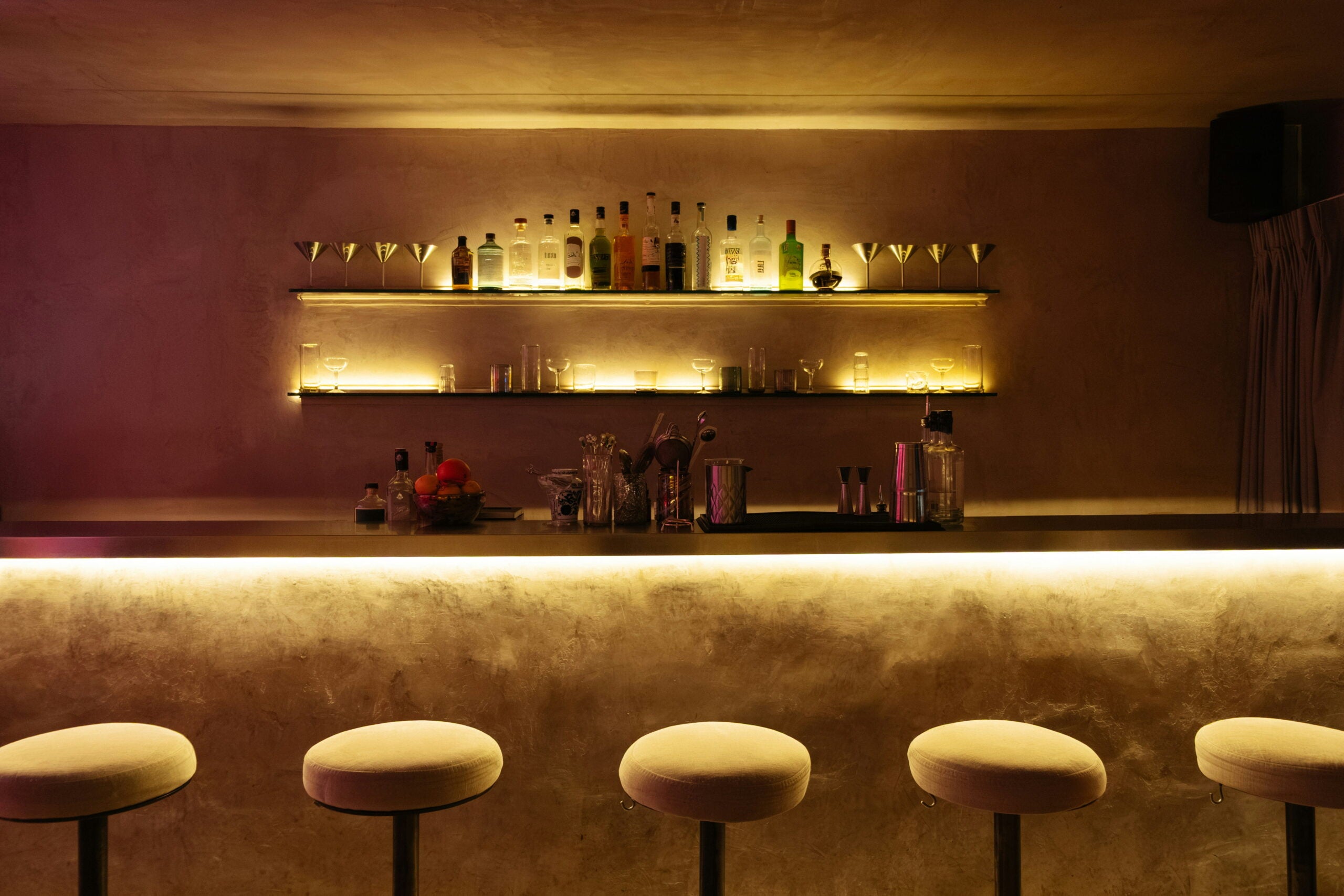 fancy bar