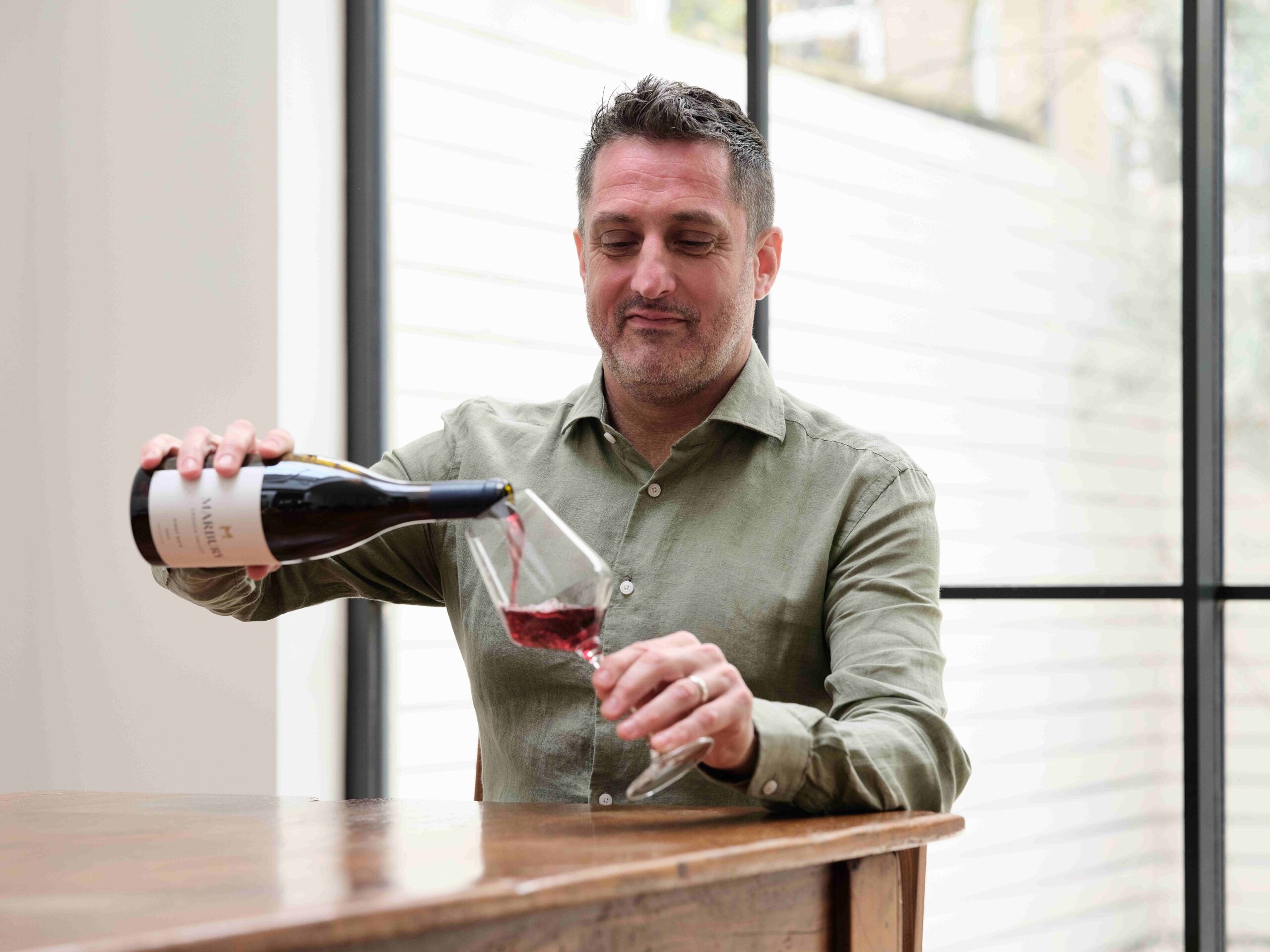 Marbury’s winemaker Charlie Holland