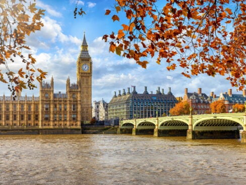 houses of parliament and big ben, london