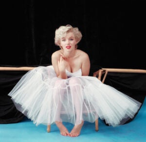 Marilyn Monroe 'Ballerina' sitting, 1954 by Milton H. Greene