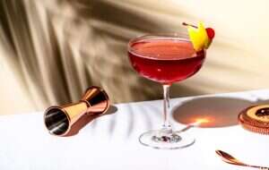 Cosmopolitan cocktail