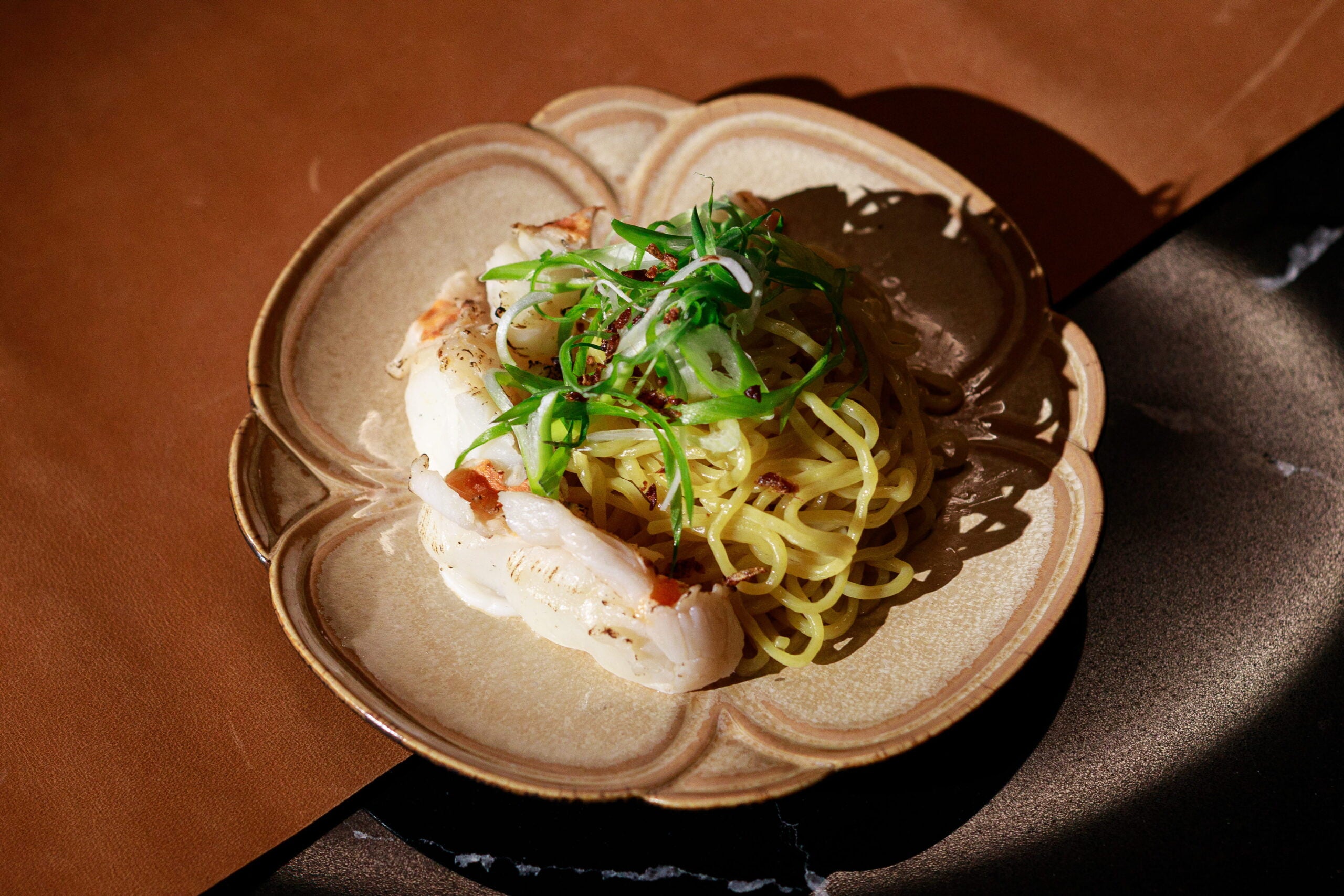 lobster ramen at tsuki