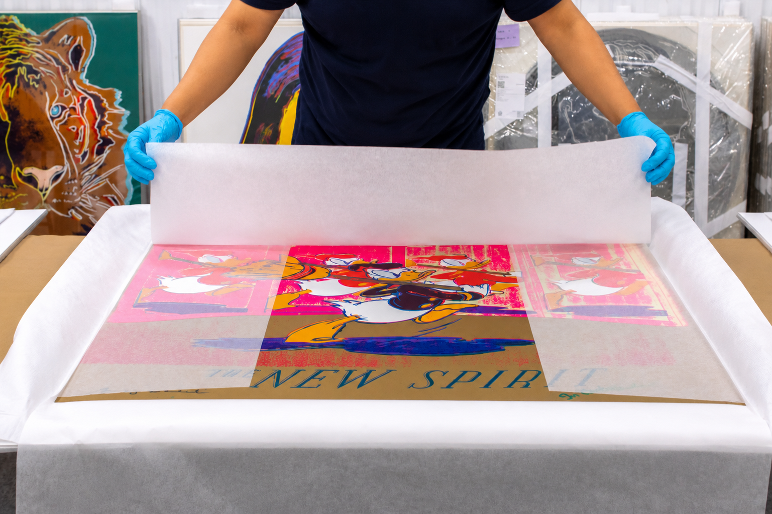 wrapping art