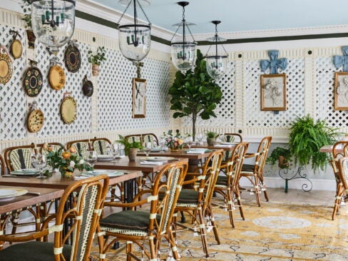 mayflower inn garden room