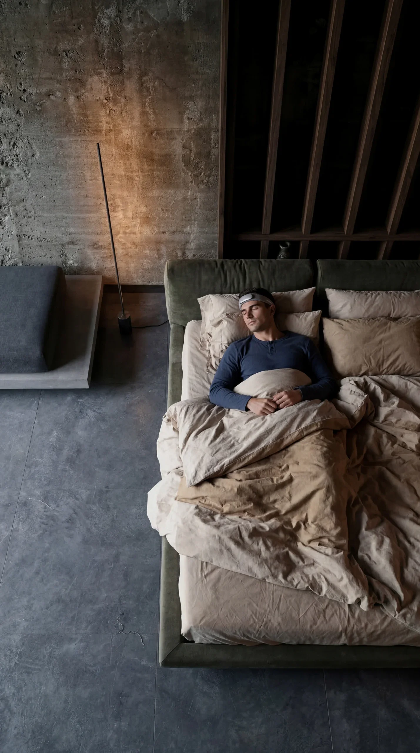Sleep tracking wearing Muse brain wearable