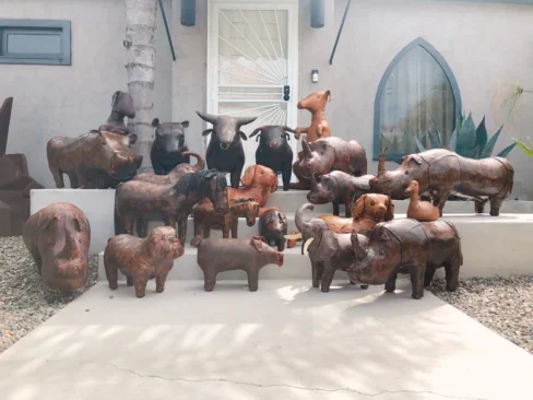 omersa leather animals
